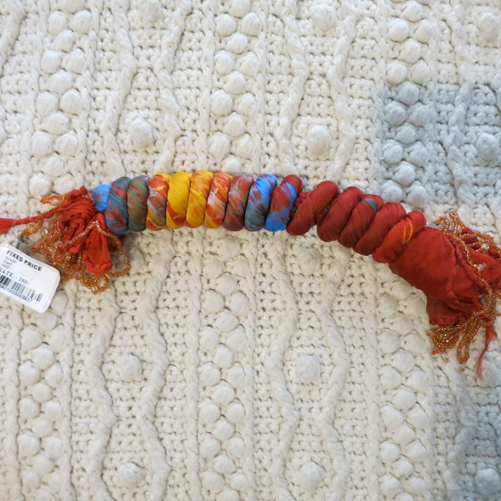 Tie Dye Scarf from India, Never worn, NWT